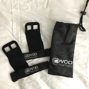 CrossFit WOD Nation leather hand grips